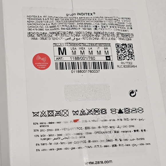 NEW Zara Statement Earrings with Gold and Brown Accents - Picture 9 of 9